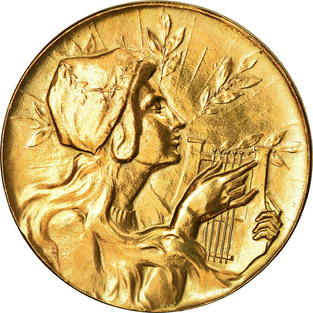 France, Medal, Prix de Musique, AU(50-53), Bronze