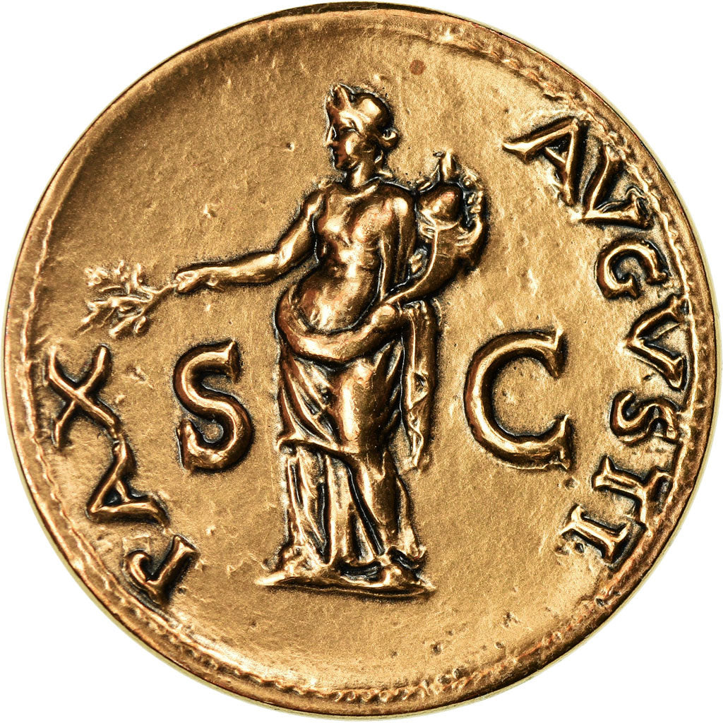 France, Medal, Reproduction Monnaie Antique,  Vitellius, MS(65-70), Bronze
