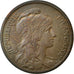 France, 2 Centimes, Dupuis, 1900, Paris, Bronze, AU(55-58), Gadoury:107, KM:841