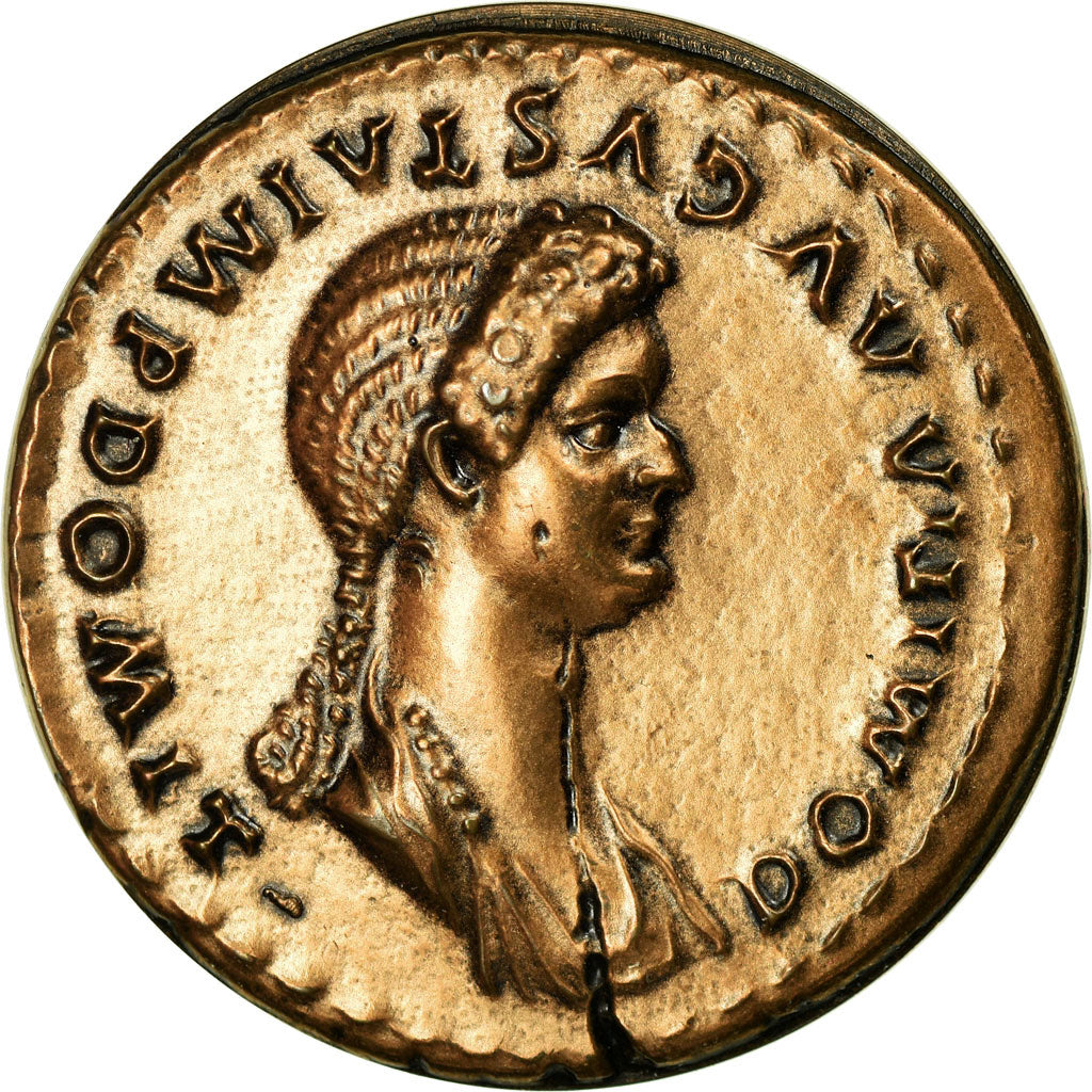 France, Medal, Reproduction Monnaie Antique, Domitia, MS(65-70), Bronze