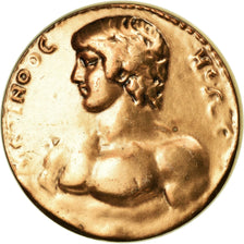 France, Médaille, Reproduction Monnaie Antique,  Antinous, FDC, Bronze