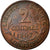 Moneta, Francja, Dupuis, 2 Centimes, 1907, EF(40-45), Bronze, Gadoury:107