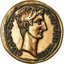 France, Medal, Reproduction Monnaie Antique,  Auguste, MS(65-70), Bronze