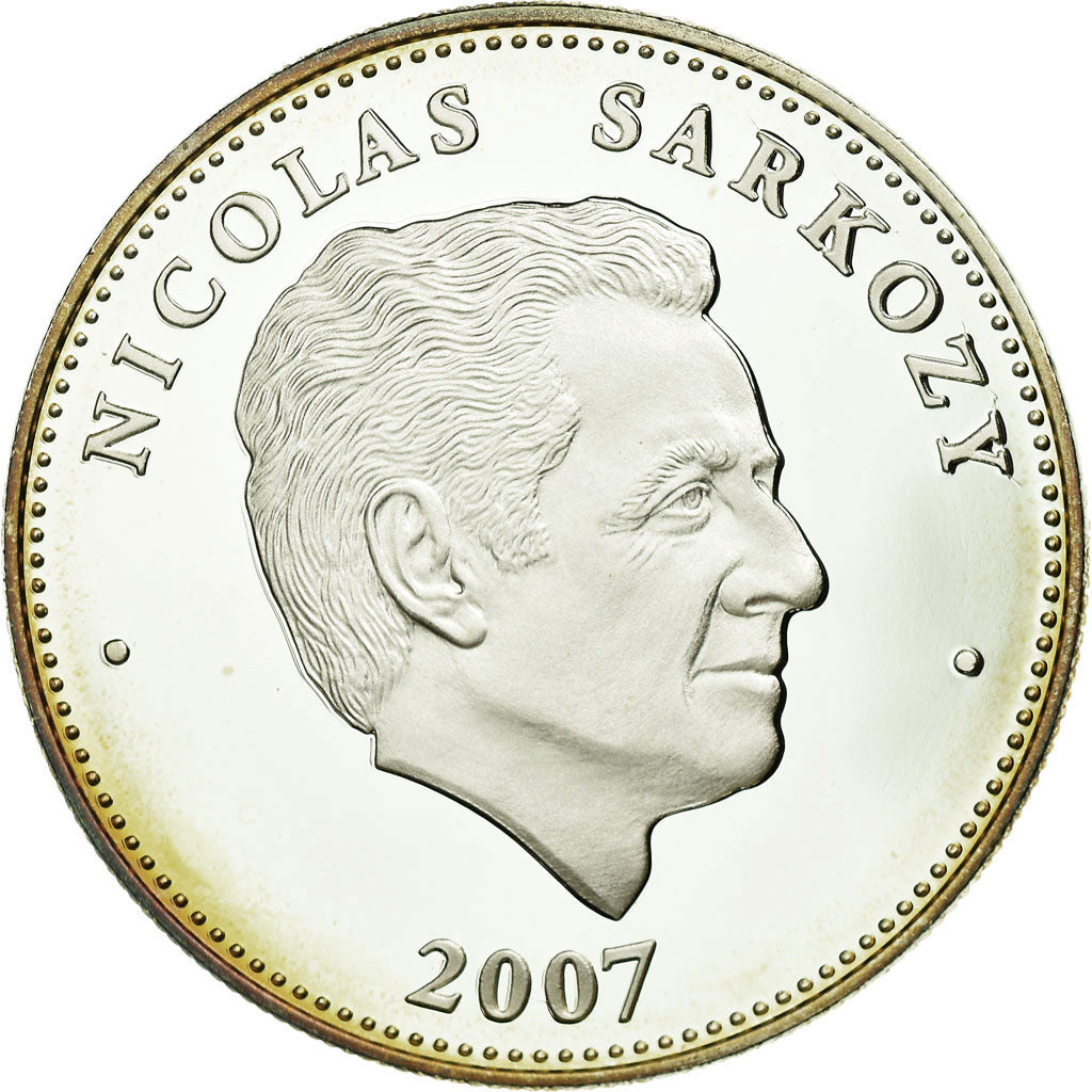 France, Medal, Nicolas Sarkozy, Président de la République, 2007, MS(65-70)