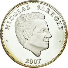France, Medal, Nicolas Sarkozy, Président de la République, 2007, MS(65-70)