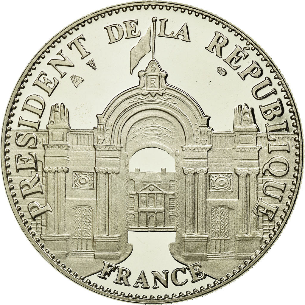 France, Médaille, Les Présidents de la République, Jacques Chirac, 2007, FDC