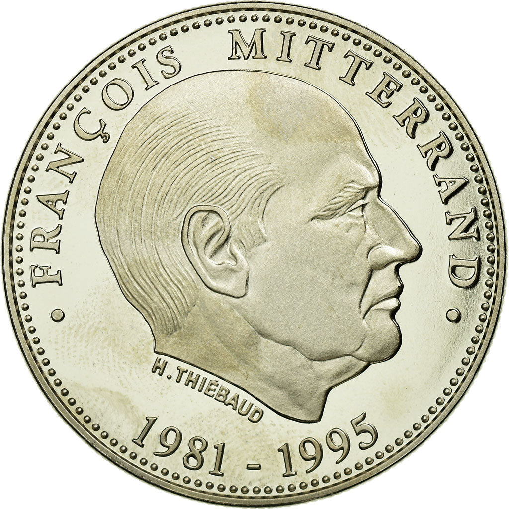 France, Medal, François Mitterrand, Président de la République, 1995