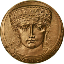 France, Medal, Notariat Français, Justinien Ier, 1973, Andrei, MS(65-70)