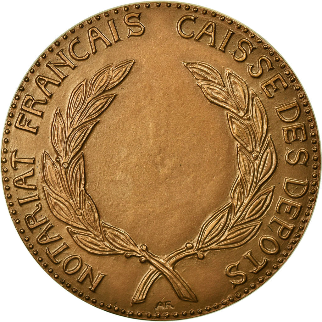 France, Medal, Notariat Français, Justinien Ier, 1973, Andrei, MS(65-70)