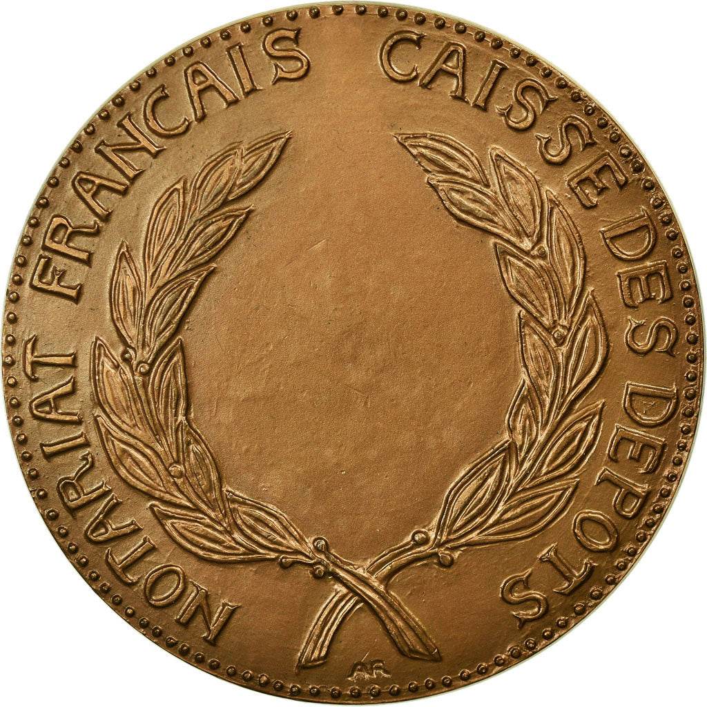 France, Medal, Notariat Français, Justinien Ier, 1973, Andrei, MS(65-70)