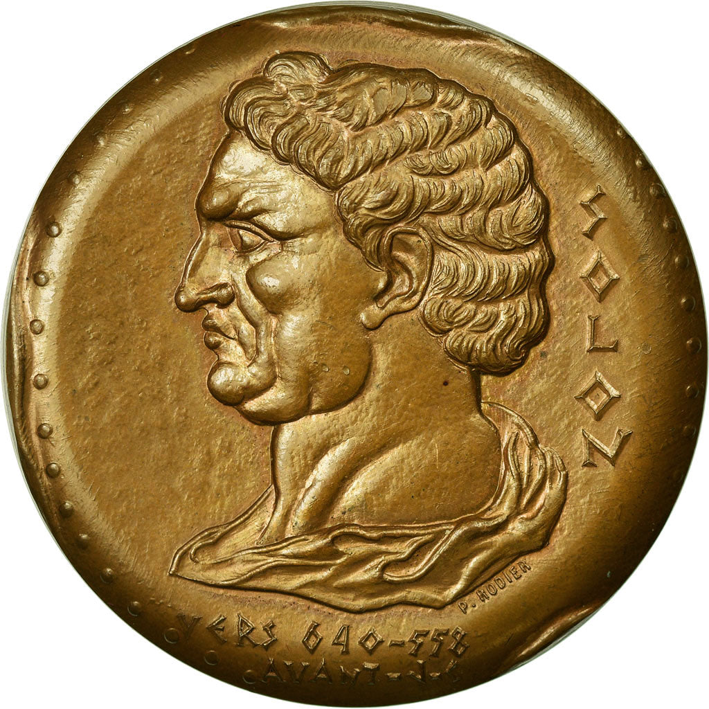 France, Medal, Notariat Français, Caisse des Dépôts, Solon, 1973, Rodier