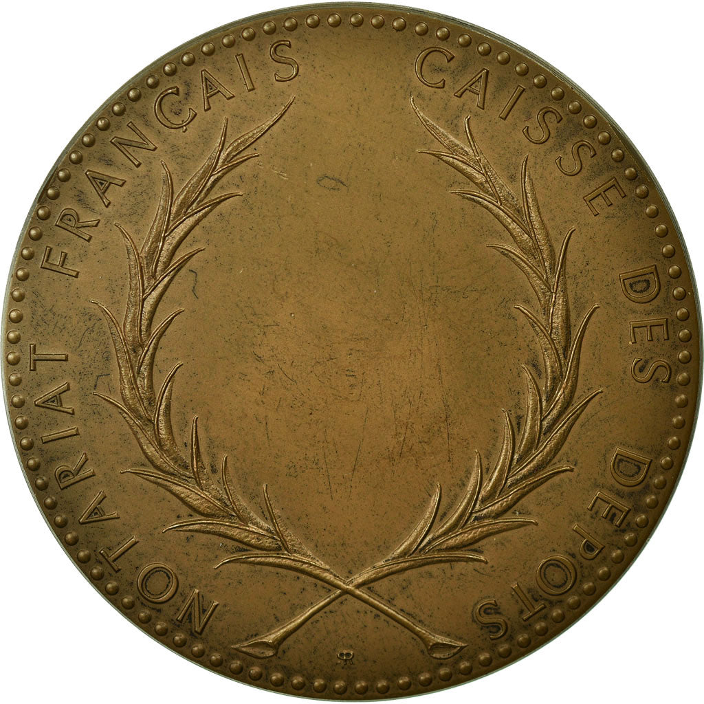 France, Medal, Notariat Français, Caisse des Dépôts, Solon, 1973, Rodier