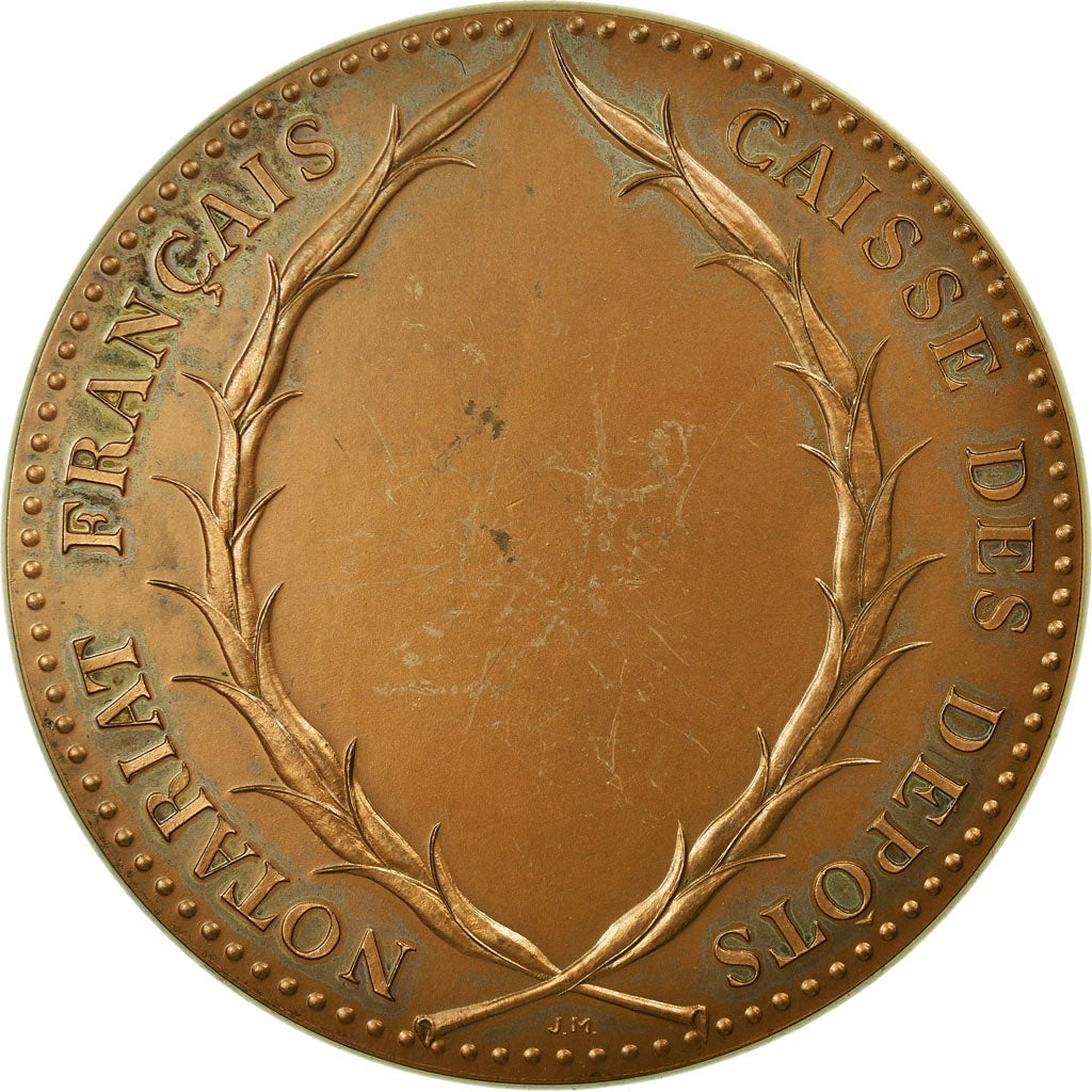 França, Medal, Notariat Français, Caisse des Dépôts, Henry François