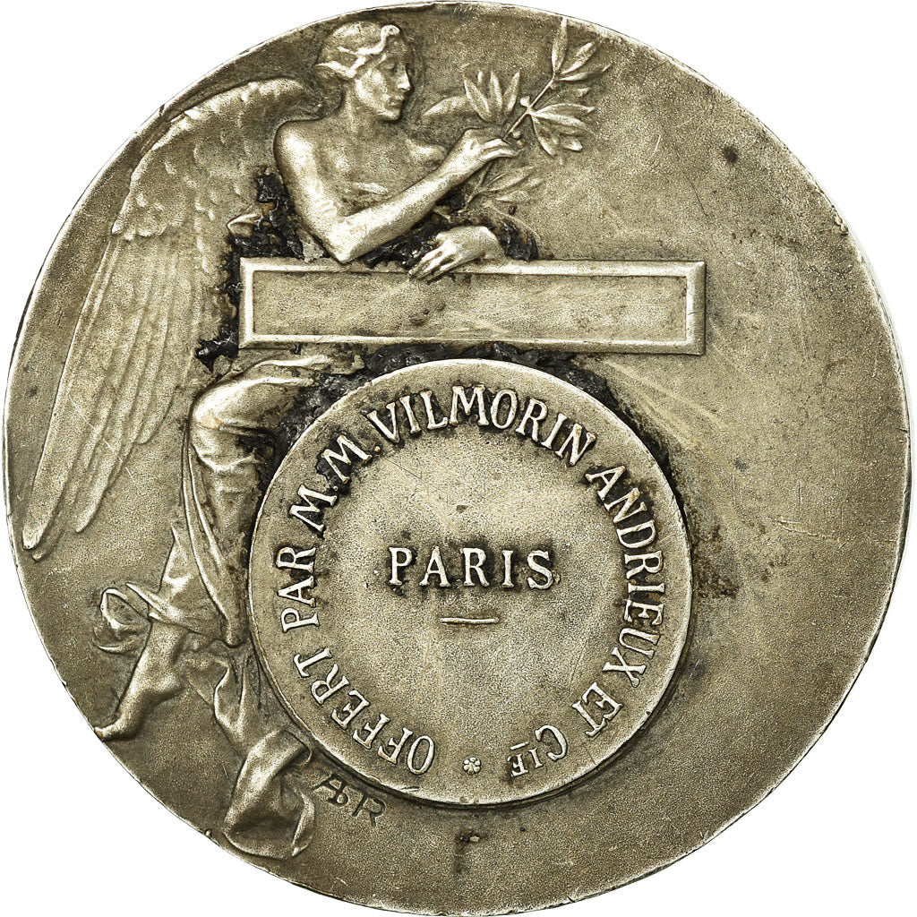France, Médaille, Horticulture, Henry L. de Vilmorin, 1907, Carlier, SUP