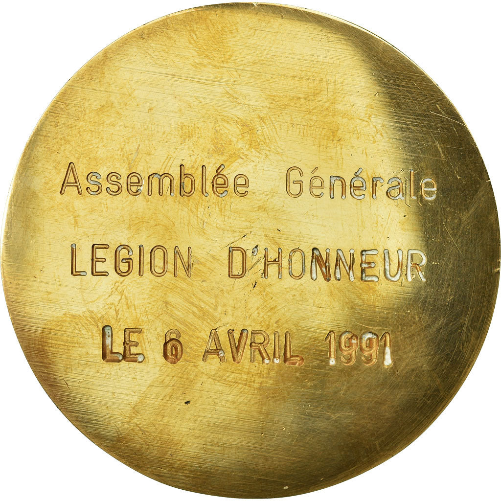 France, Medal, Lumbres, Pas-de-Calais, 1991, MS(63), Bronze