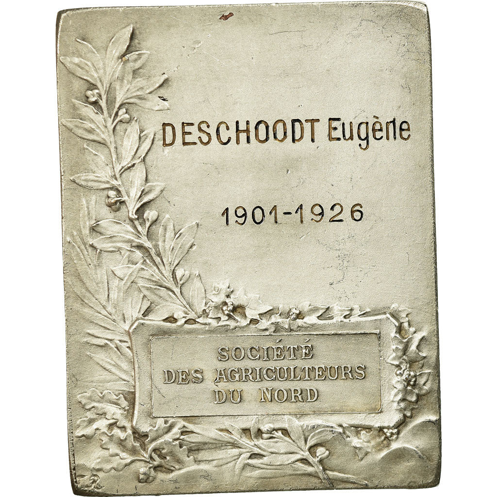 France, Medal, Société des Agriculteurs du Nord, 1926, Rasumny, MS(63)