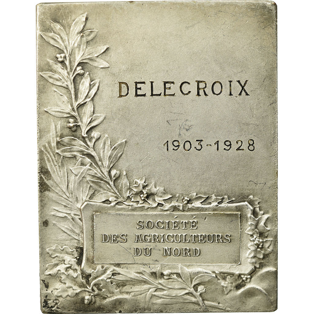 France, Medal, Société des Agriculteurs du Nord, 1928, Rasumny, MS(63)