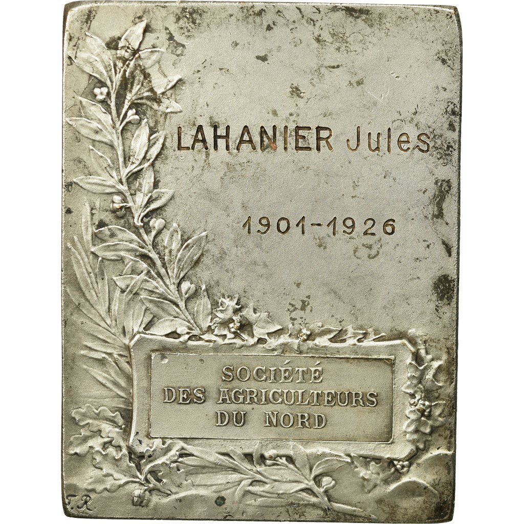 França, Medal, Société des Agriculteurs du Nord, 1926, Rasumny, MS(63)