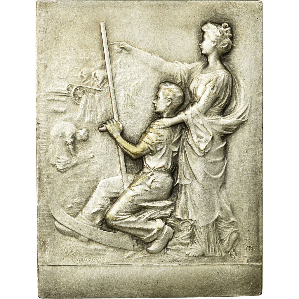 Francja, Medal, Société des Agriculteurs du Nord, 1932, Rasumny, AU(55-58)