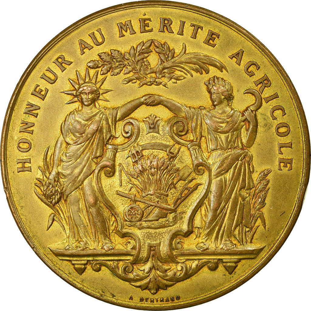 France, Medal, Association du Mérite Agricole du Nord de la France, Arthus