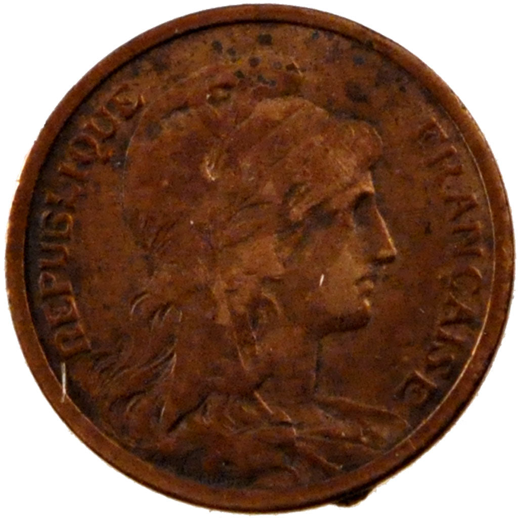 FRANCE, Dupuis, Centime, 1901, Paris, KM #840, EF(40-45), Bronze, 15, Gadoury...