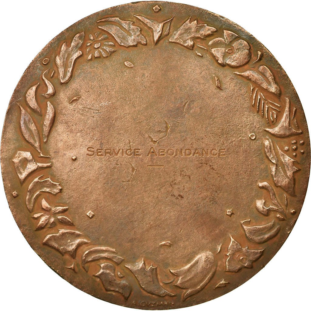 France, Medal, horticulture, Internationales Florales, Paris, 1959, A. Guzman