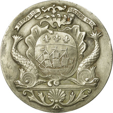 France, Medal, Ville de La Rochelle, 1991, AU(55-58), Silver