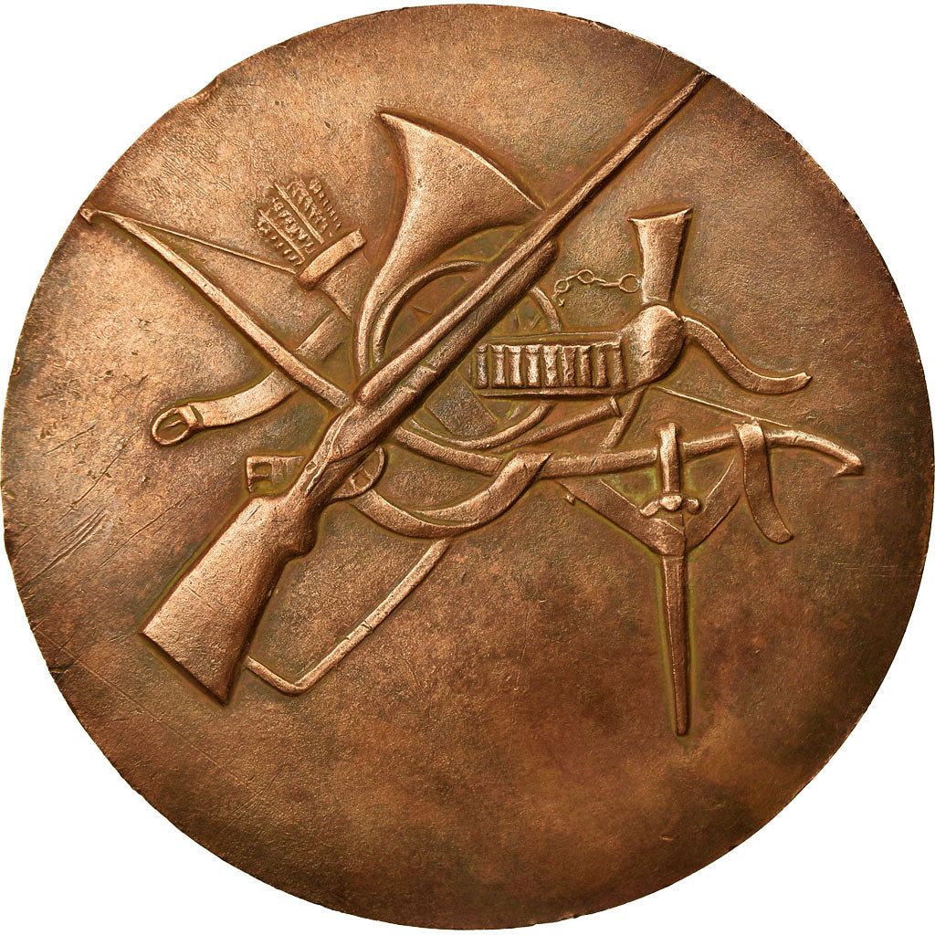 France, Médaille, Artemis, Déesse de la Chasse, Delamarre, TTB+, Bronze