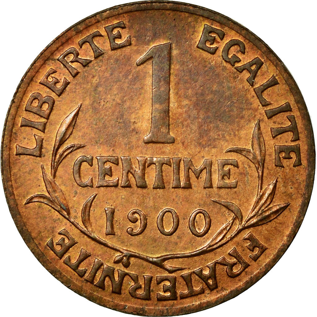 Coin, France, Dupuis, Centime, 1900, AU(50-53), Bronze, Gadoury:90