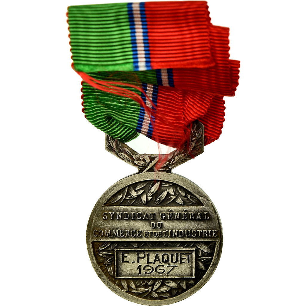 France, Syndicat Général du Commerce et de l'Industrie, Medal, 1967, Excellent