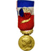 France, Médaille d'honneur du travail, Medal, 1985, Excellent Quality, Mattei