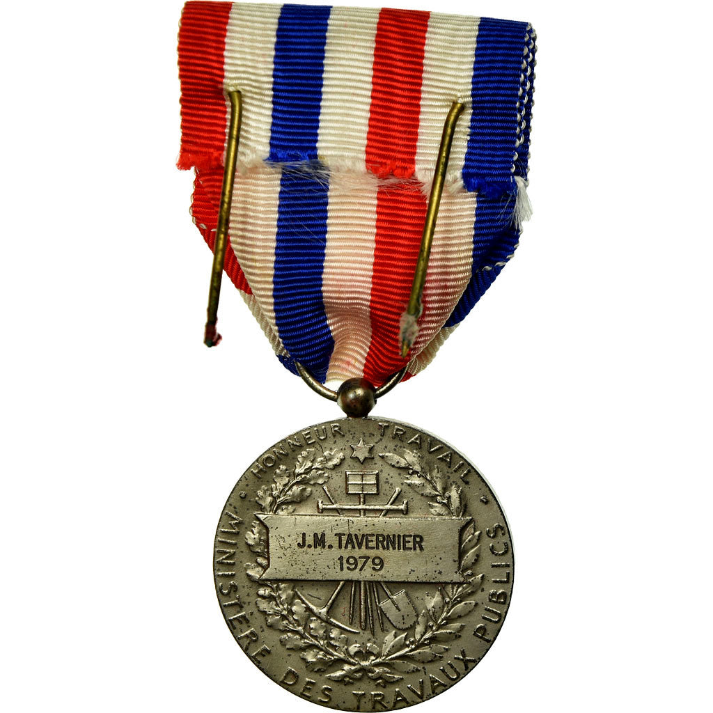 França, Honneur du Travail, Ministère des Travaux Publics, Medal, 1979