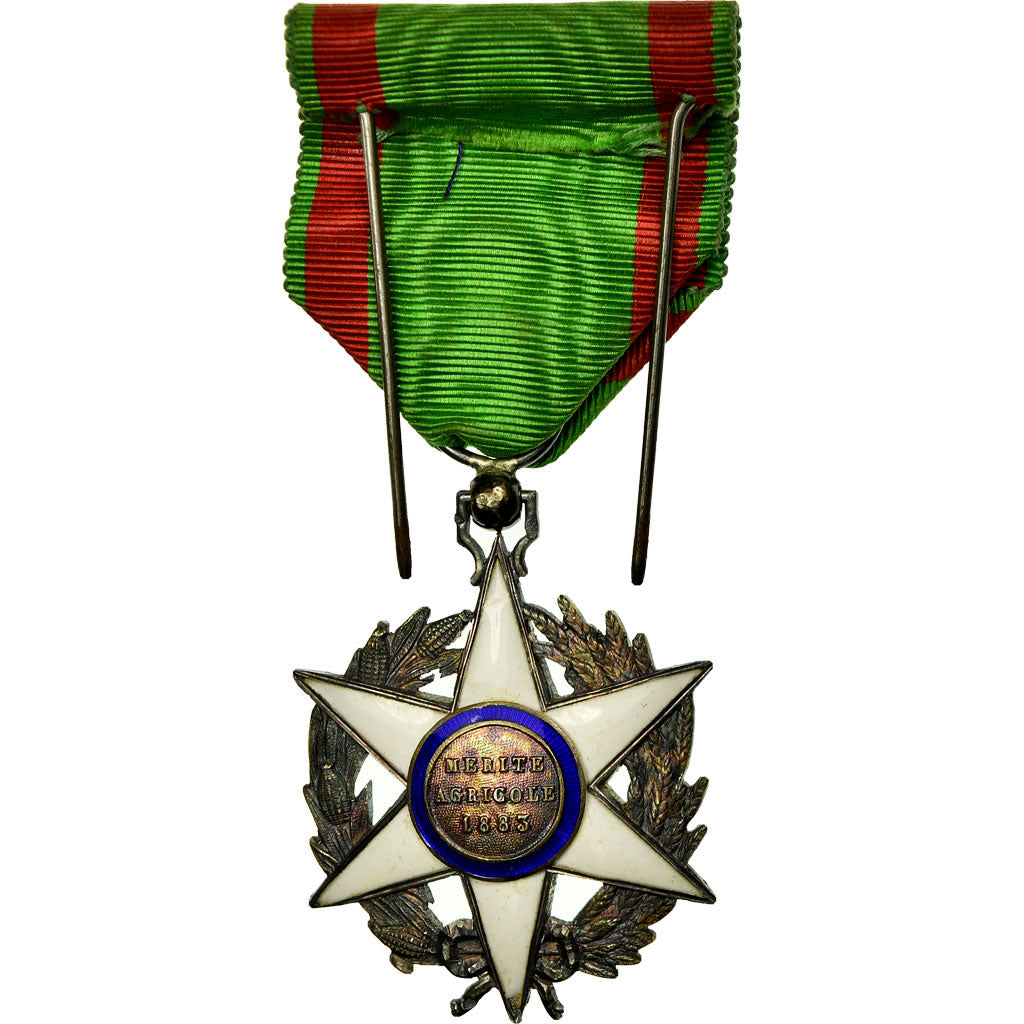 France, Médaille du Mérite Agricole, Medal, 1883, Uncirculated, Silver, 42