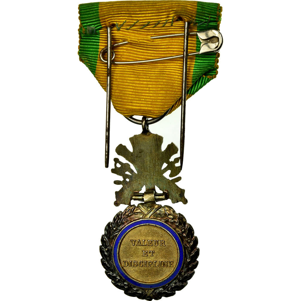 Francia, Troisième République, Valeur et Discipline, medaglia, 1870