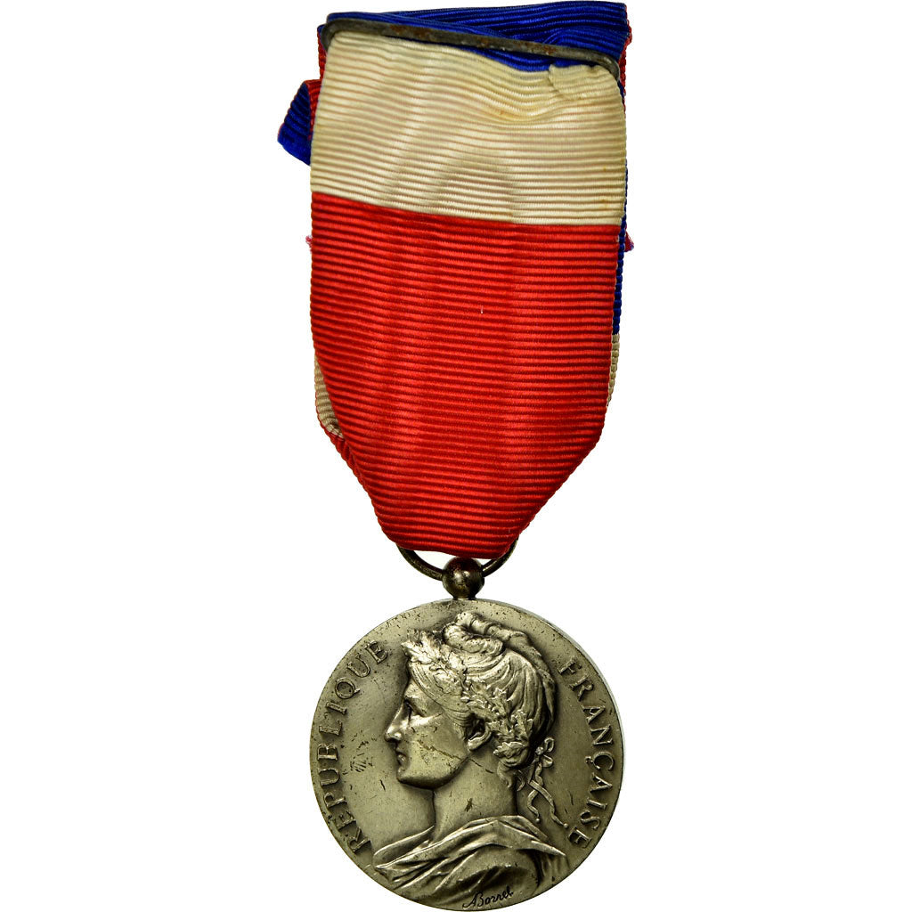 Francia, Médaille d'honneur du travail, medalla, 1968, Muy buen estado