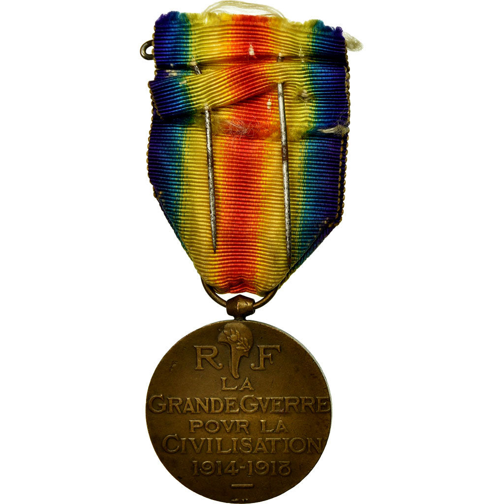 France, La Grande Guerre pour la Civilisation, Médaille, 1914-1918, Très bon