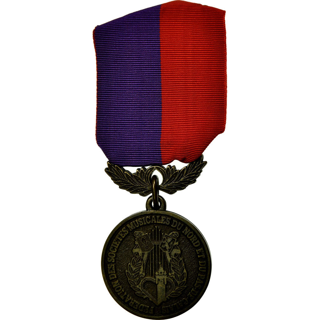 Francia, Fédération des Sociétés Musicales du Nord-Pas-De-Calais, medalla