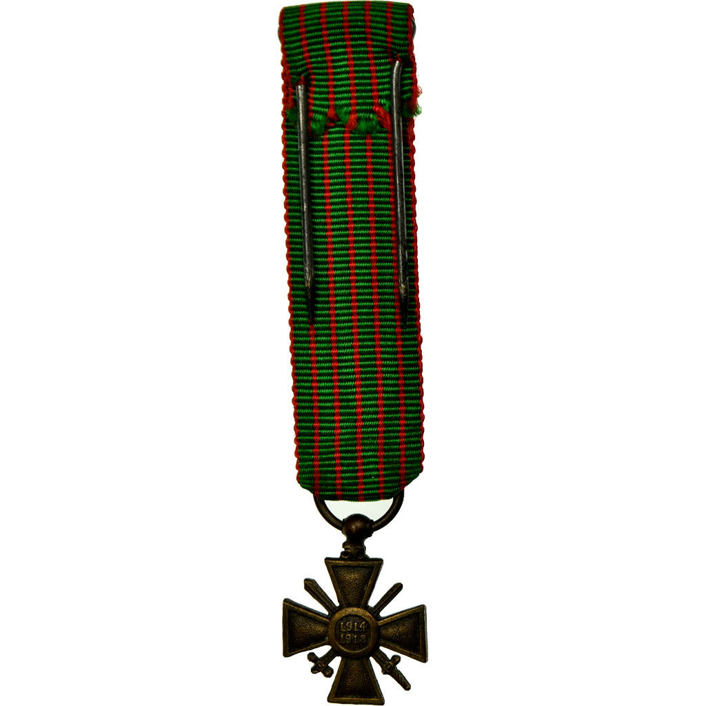 France, Croix de Guerre, Medal, 1914-1918, Uncirculated, Bronze, 14