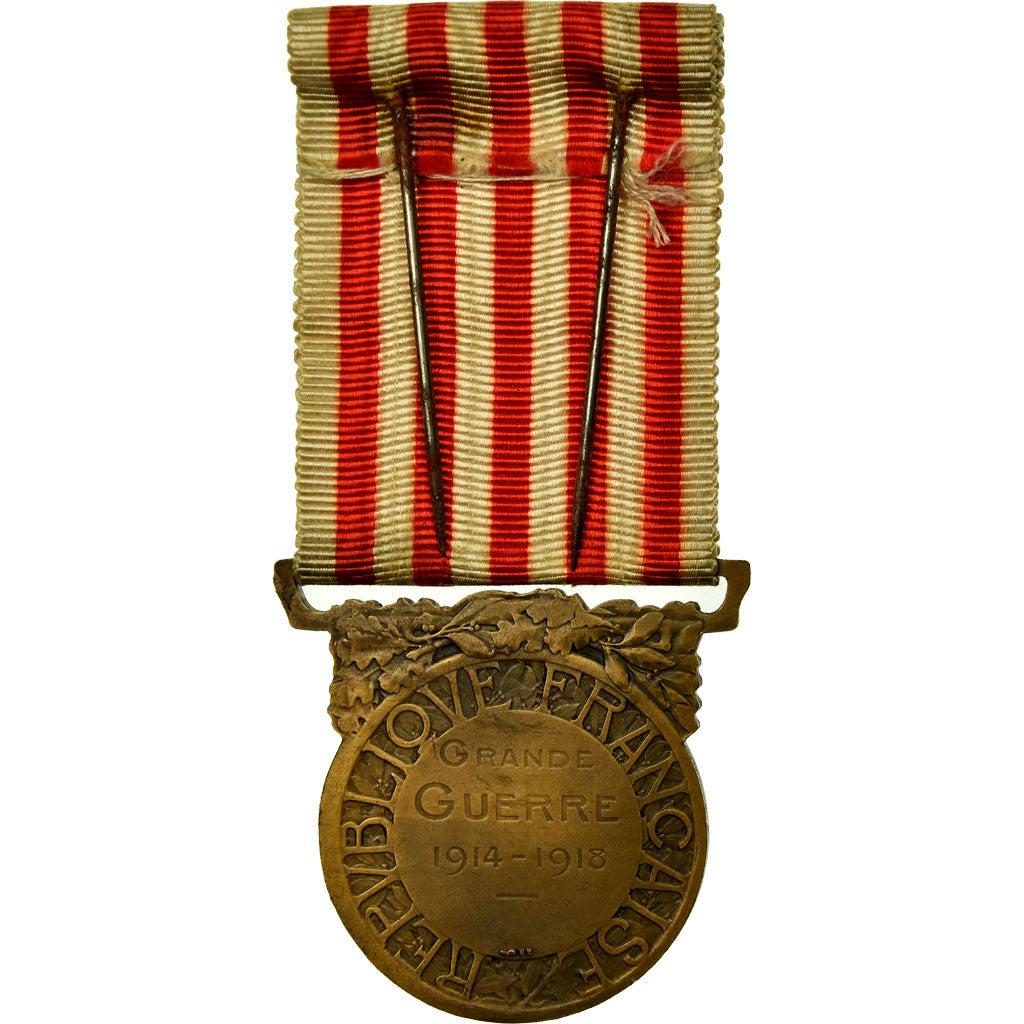 Frankrijk, Grande Guerre, Medaille, 1914-1918, Excellent Quality, Morlon