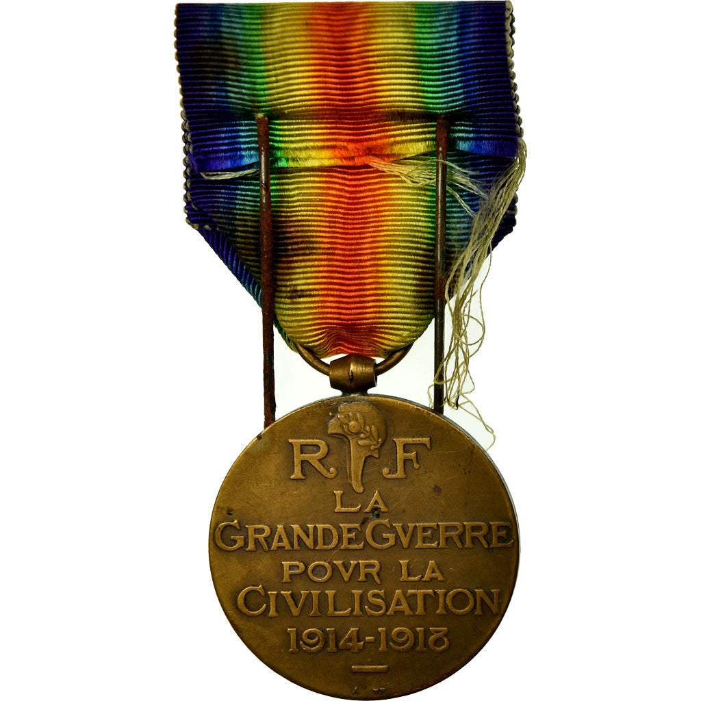 France, La Grande Guerre pour la Civilisation, Médaille, 1914-1918, Excellent