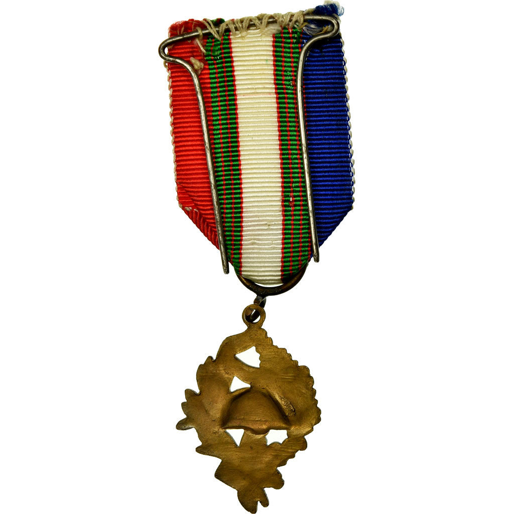 France, Union Nationale des Combattants, Médaille, Excellent Quality, Bronze