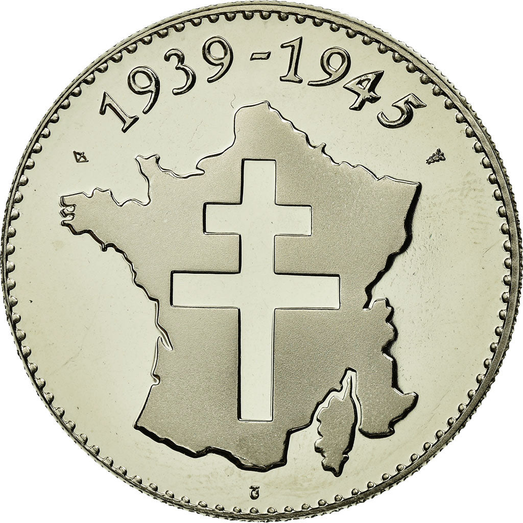 France, Médaille, Seconde Guerre Mondiale, Bir-Hakeim, FDC, Copper-nickel