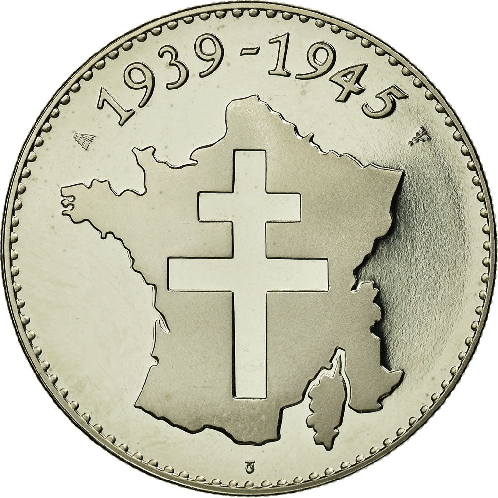 Francia, medalla, 1939-1945, Débarquement de Normandie, Jimenez, FDC, Cobre -