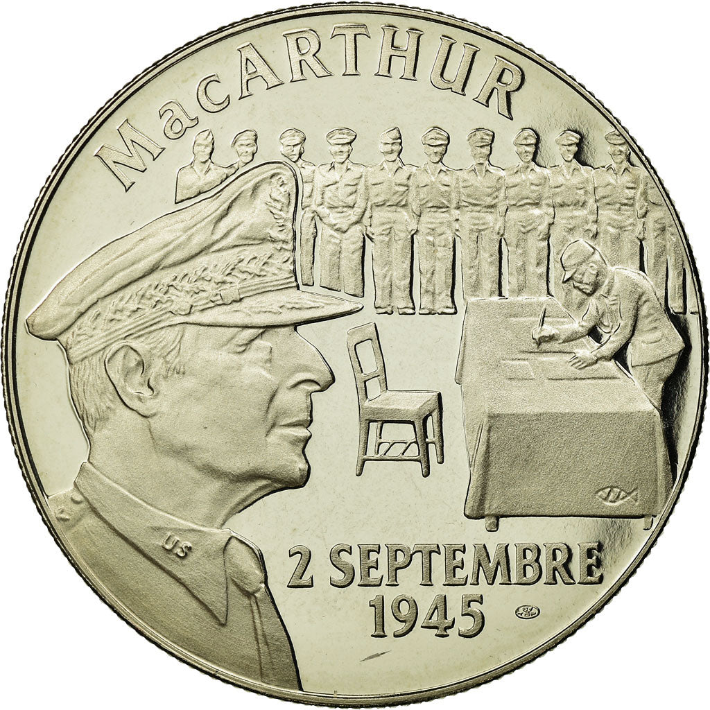 France, Medal, Seconde Guerre Mondiale, Mac Arthur, Jimenez, MS(65-70)