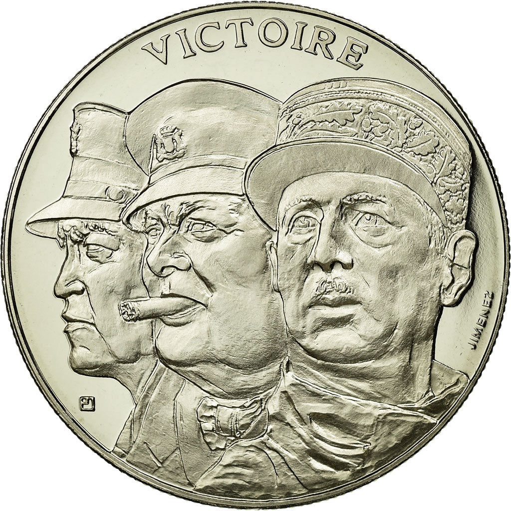 France, Medal, Seconde Guerre Mondiale, La Victoire de 1945, Jimenez, MS(65-70)