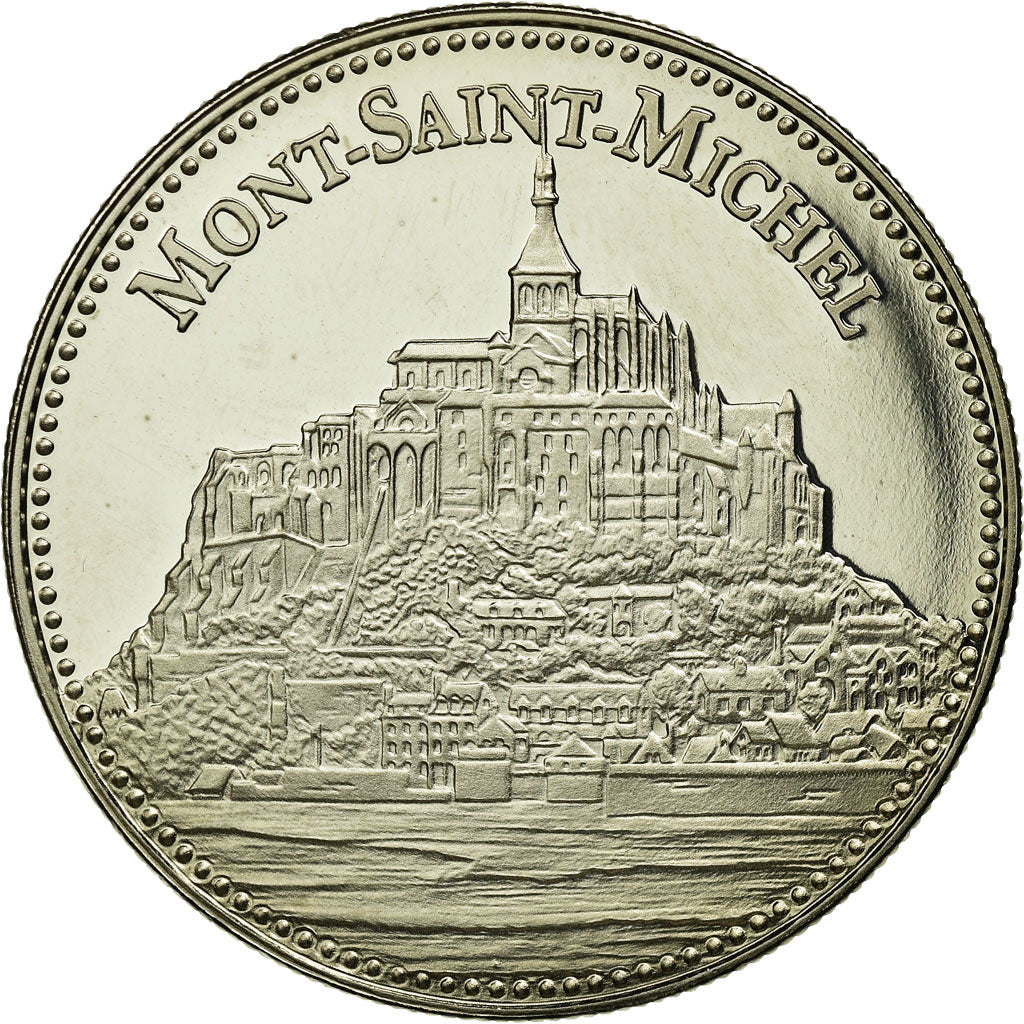 France, Medal, Le Mont Saint-Michel, MS(65-70), Copper-nickel