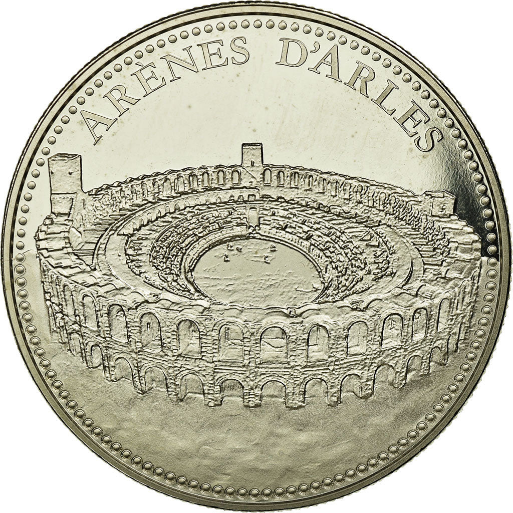 France, Medal, 13/ Les Arènes d'Arles, MS(65-70), Copper-nickel