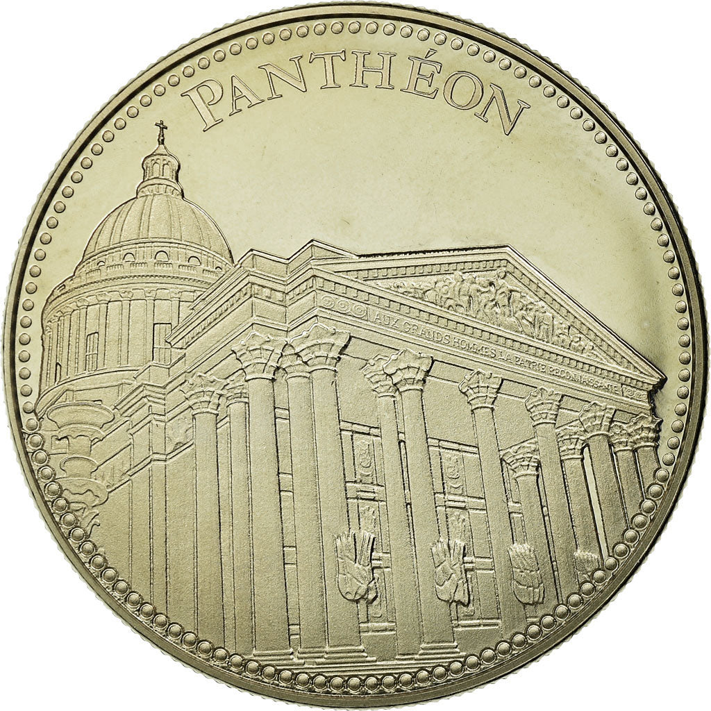 France, Medal, 75/ Paris - Panthéon, MS(65-70), Copper-nickel