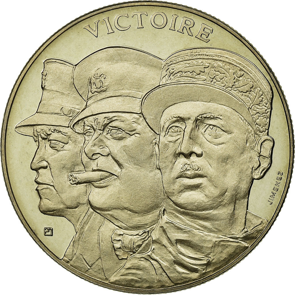 France, Médaille, Seconde Guerre Mondiale, La Victoire de 1945, Jimenez, FDC