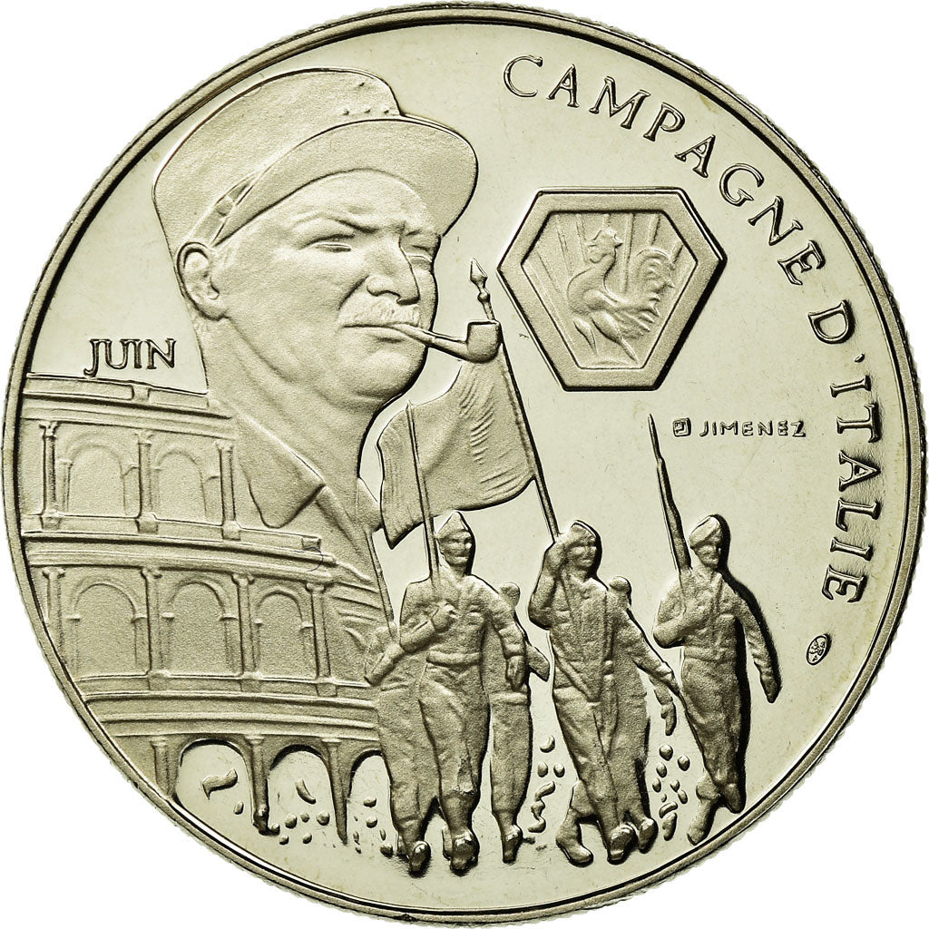 France, Medal, Seconde Guerre Mondiale, Campagne d'Italie, MS(65-70)